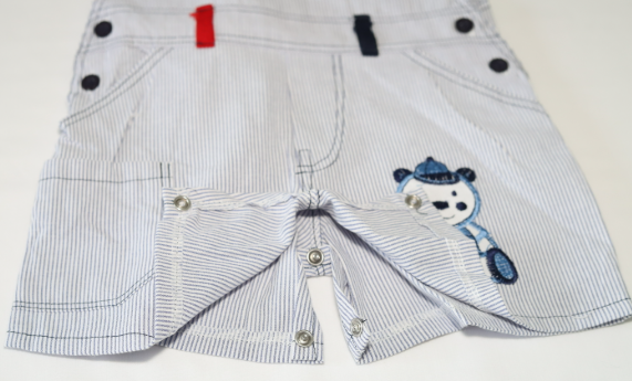 Ensemble polo salopette bébé garçon